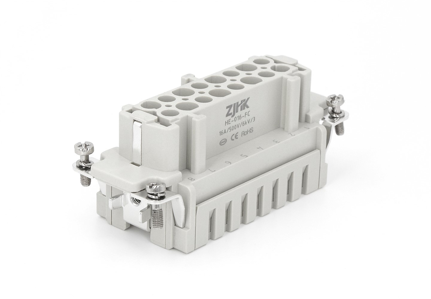 16-nastainen Heavy Duty kylmäpuristettu liitin