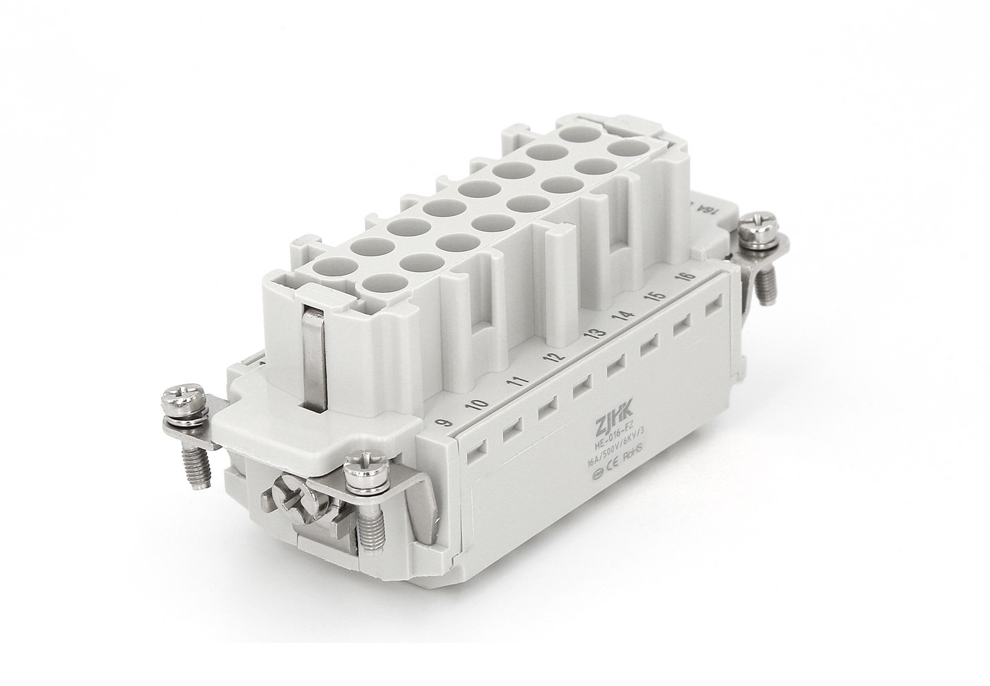 16 Pin Quick Push Heavy Duty -liittimen naaras