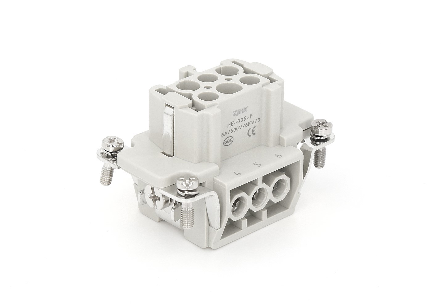 Heavy Duty -liitin 6-nastainen 09330062701