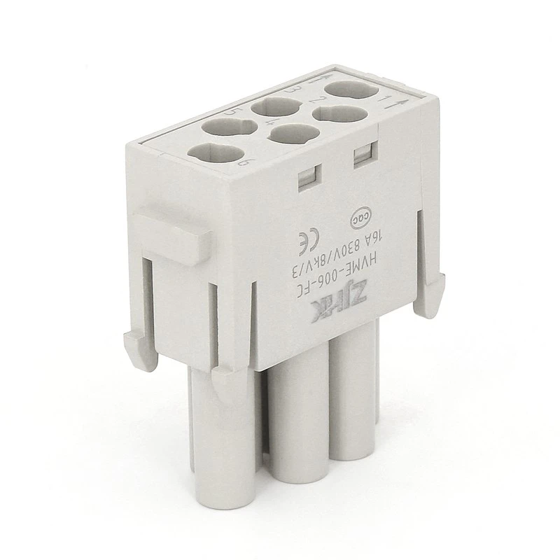 Protected Female Insert With 6 Pins 09140063141 factory